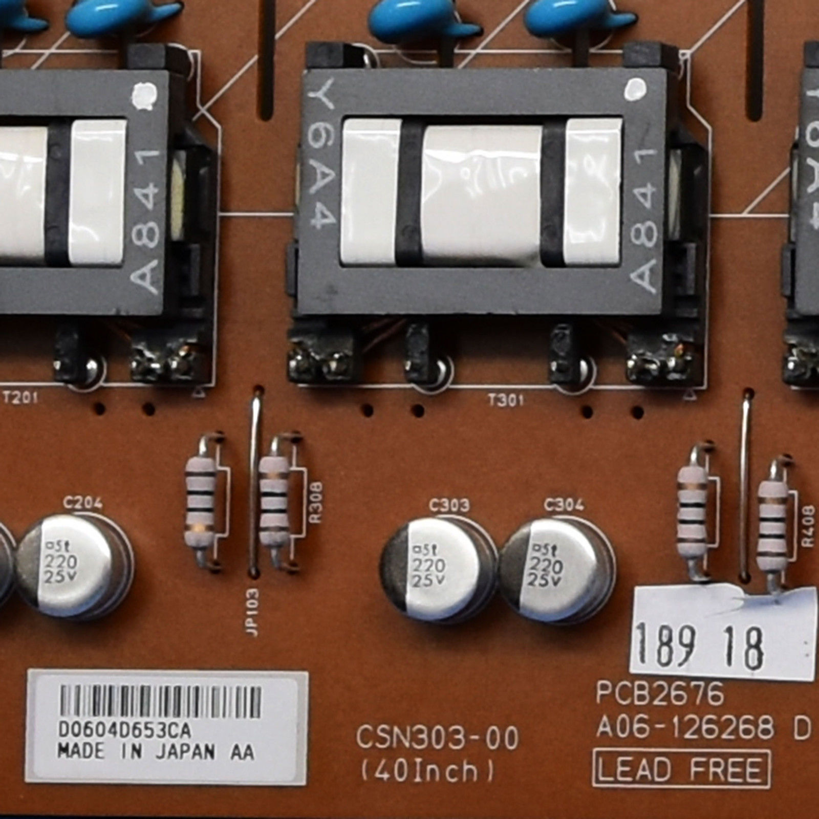 Sony 1-789-500-33 (PCB2677 PCB2676 A06-126269G A06-126268G) Zurück